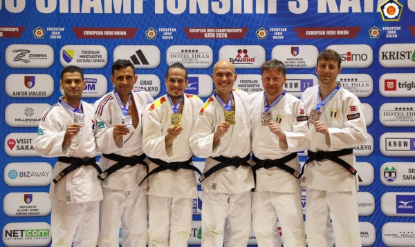 Marques - Bega en Argent au championnat d'Europe Kata de Sarajevo